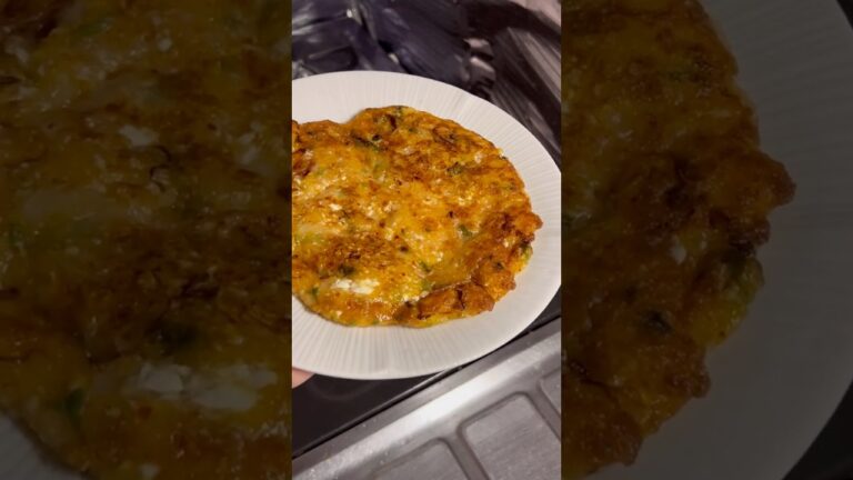 豆腐キムチチヂミ #簡単料理　#飯テロ  #親知らず抜いた日