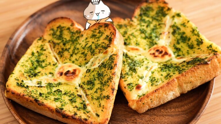 【ショートVer】食パンで簡単！マヌルパンの作り方【韓国発のガーリックパン】 #Shorts