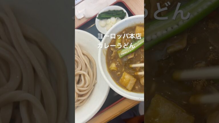 ヨーロッパ本店カレーうどん#武蔵野うどん
