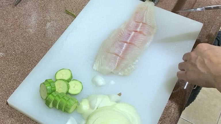 オーブンで白身魚を焼きました