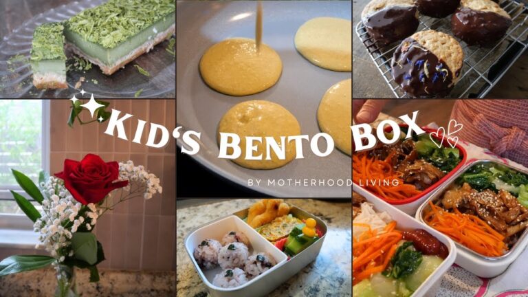 【EP.18】グリーンパンケーキ｜板麩でビビンバ丼｜ヴィーガンスイーツ｜日本人ママが作るアメリカの学校に通う子供達のお弁当記録｜アメリカ生活｜4K