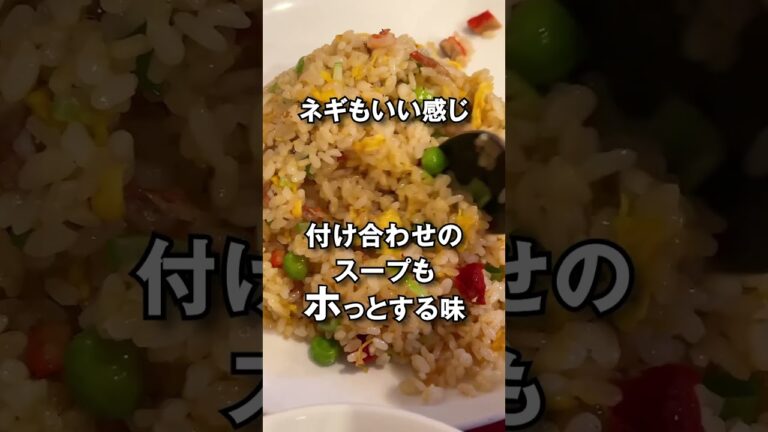 元町・中華街　実食レポート　梅蘭のチャーハンを食べて来た！ #shorts