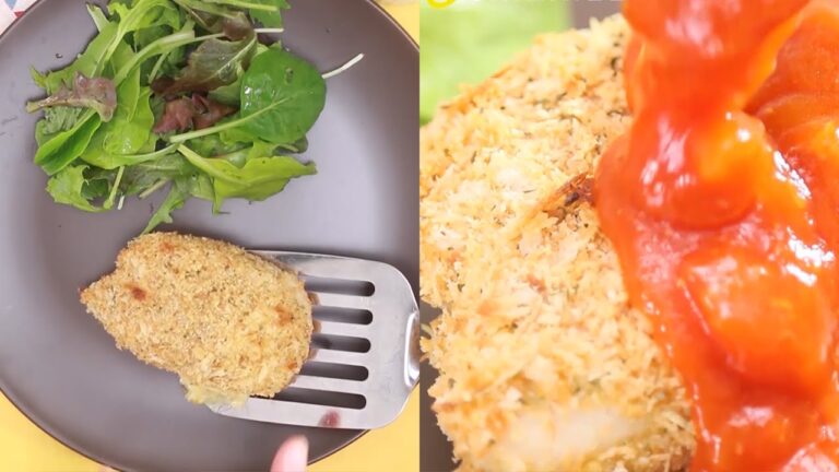 ミラノ風ヘルシーカツレツ☆コンビ二で人気のサラダチキンで簡単調理｜C CHANNELレシピ