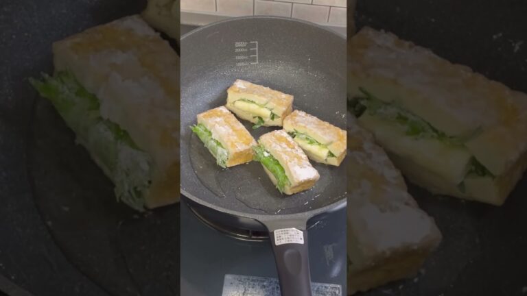 #時短レシピ #簡単レシピ #厚揚げ #厚揚げレシピ #厚揚げチーズ#厚揚げのチーズと大葉挟み#厚揚げの肉詰め#ダイエットレシピ #ダイエット料理