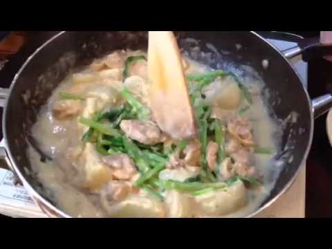 北海道食材で糖質制限  「旬のかぶと知床どりのクリーム煮」を作ってみました。