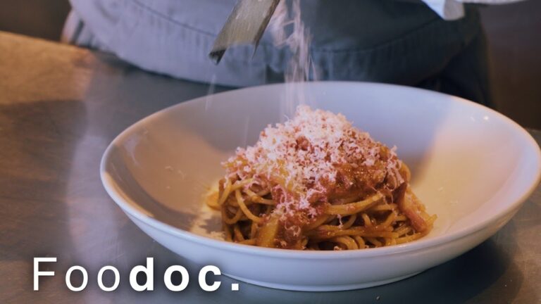 【春の味覚】新玉ねぎのアマトリチャーナ