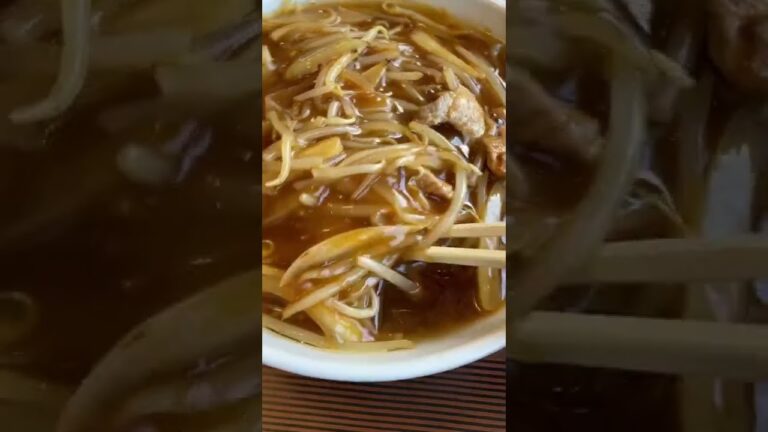 秀山@佐久市内山　辛口らーめん半炒飯