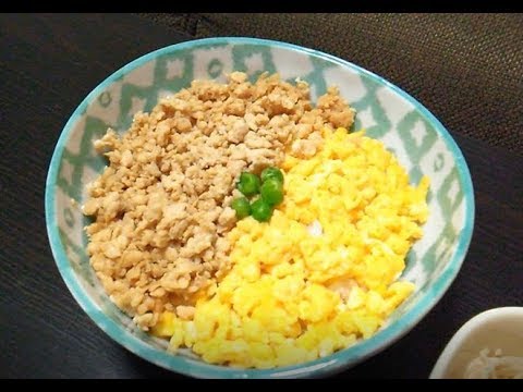 鶏そぼろ丼の簡単な作り方【レシピ(材料)・鶏ミンチ/卵etc.】