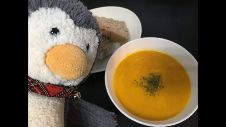 バターナッツかぼちゃのスープ in スコットランド