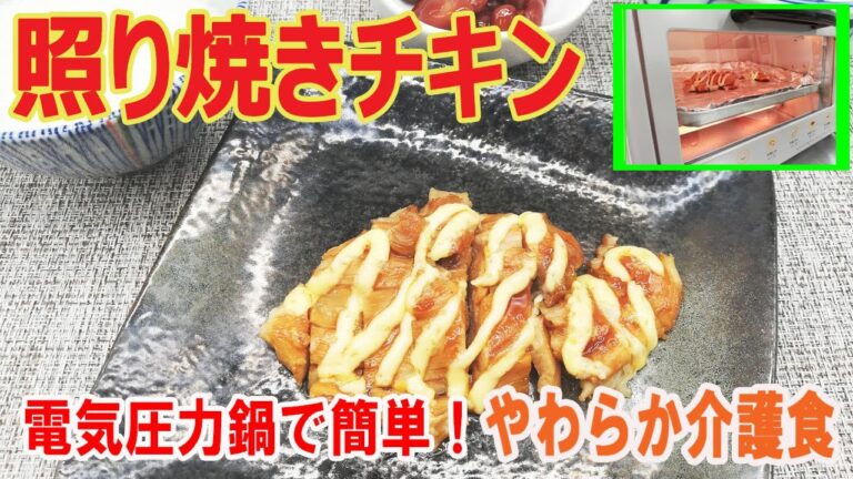 【照り焼きチキン】介護食