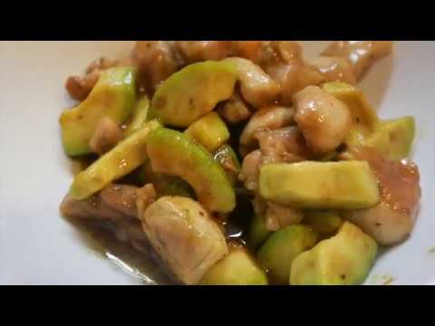アボカドチキンのわさび醤油炒め - jonny's vlog #7 #料理