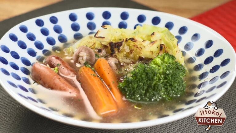 いっとこ！：丸ごと春キャベツの香ばしポトフ