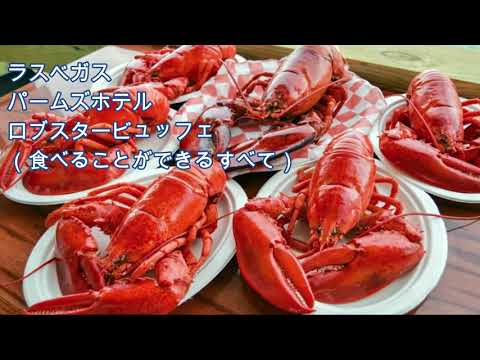 ラスベガスパームズホテルロブスタービュッフェ（食べることができるすべて）