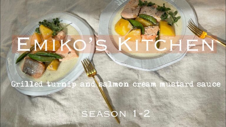 Emiko's Kitchen~サーモンとカブのクリームマスタード煮〜season1-2