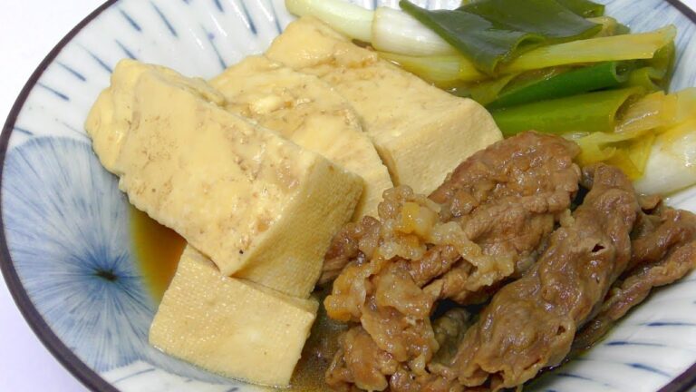 【和食】おかずやつまみに！肉豆腐を作ります【料理】