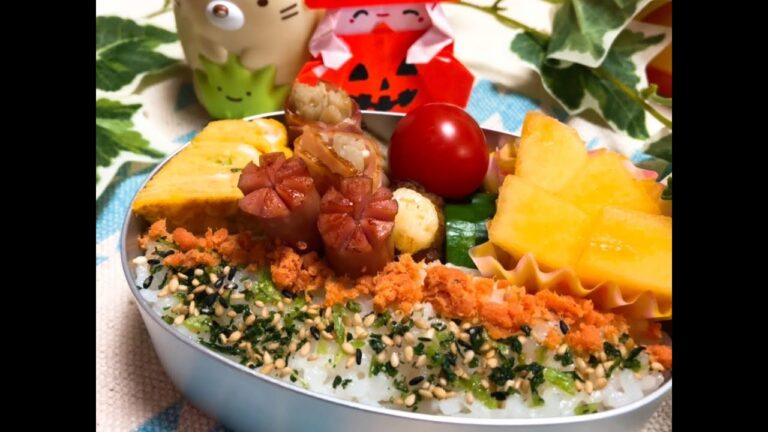 【弁当作り】ホットプレートで作る簡単弁当～Easy lunch with hot plate