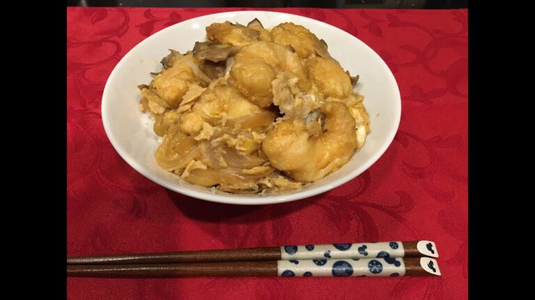 天とじ丼