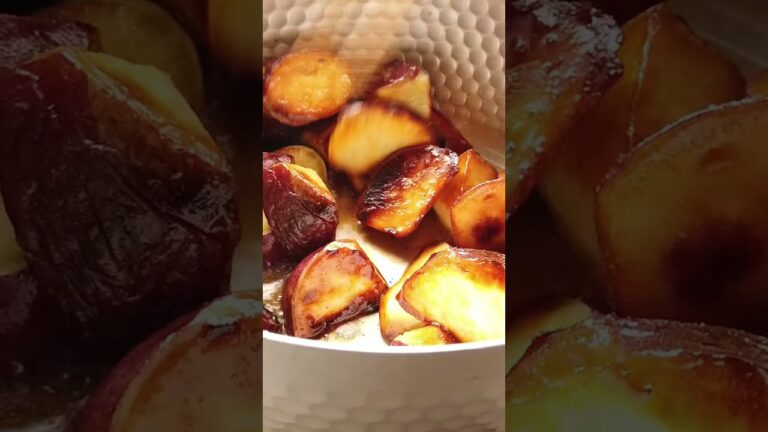 はちみつ大学芋の作り方／さつまいもレシピ／ばあちゃんの料理教室 #shorts