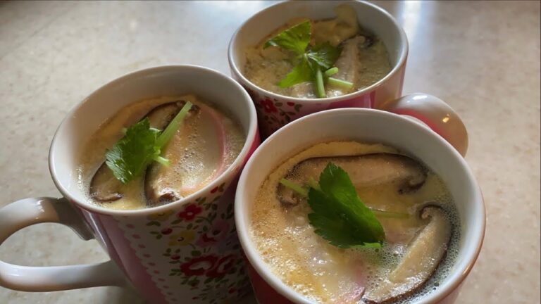 【簡単】マグカップで作れる茶碗蒸し
