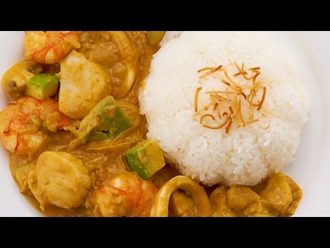アボカドシーフードカレー