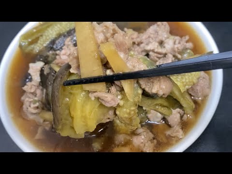 【炊飯器に入れるだけ】豚肉とナスの和風煮込み/Japanese stewed pork and eggplant #炊飯器 #japanesefood #ricecookerrecipes