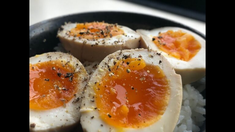 プロが作るいたってシンプル『味玉』調味料はたったの４つだけ