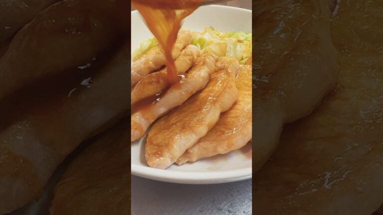【豚ロース】焼肉のたれ簡単アレンジ🎵悪魔的にやばうまっ