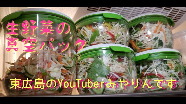 生野菜サラダ真空パック