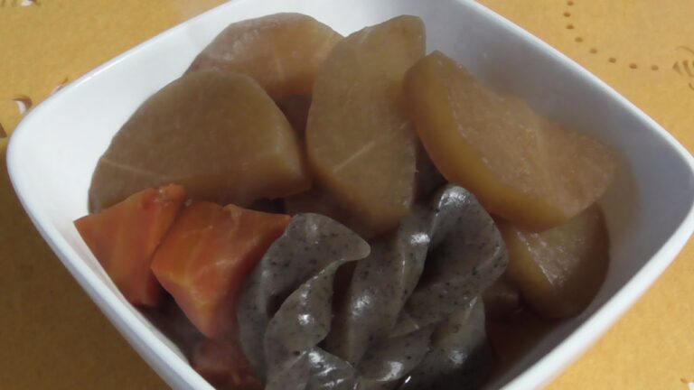 絶品　大根の煮物作った