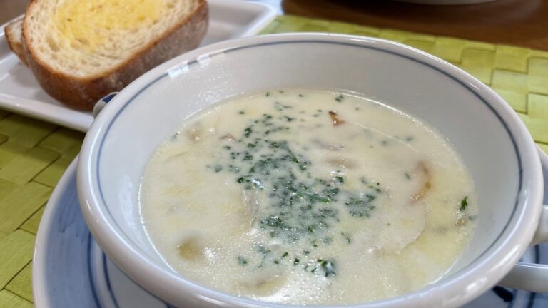 砂抜きなし！簡単クラムチャウダー【人気料理研究家が教える簡単レシピ】