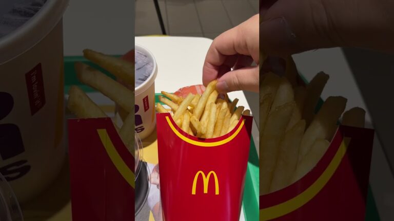 今マクドのポテトがお得です