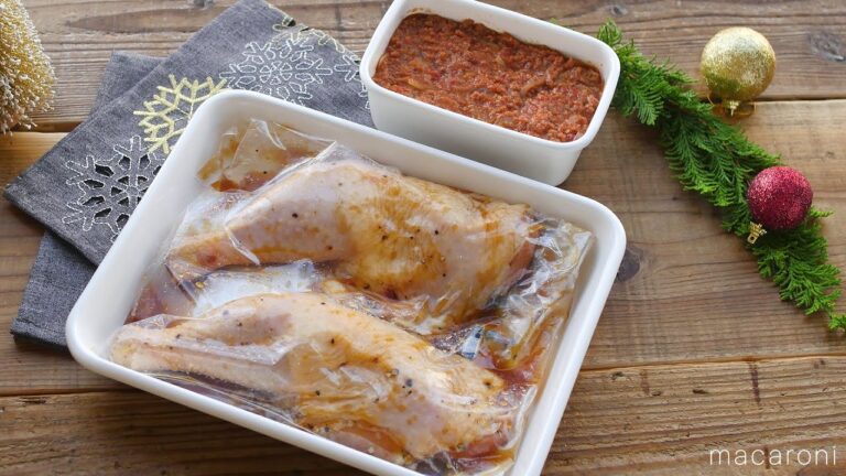 クリスマスの夜はこれ！簡単ローストチキン＆ラザニア