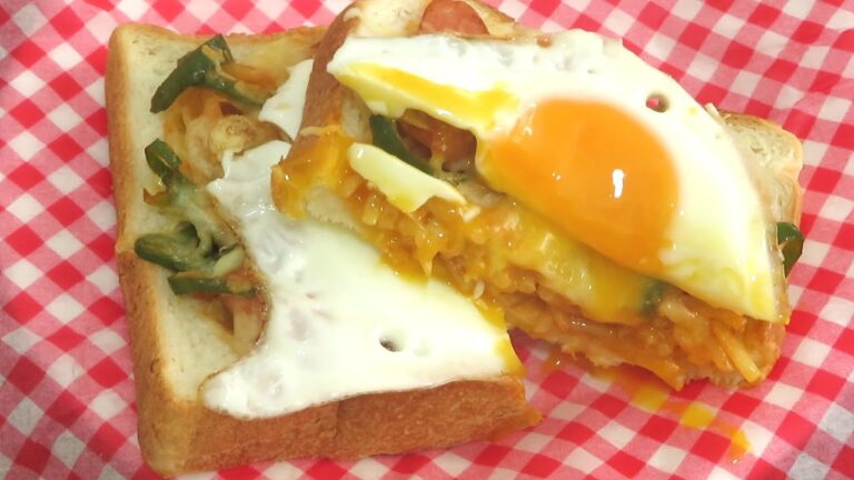 【話題レシピ】ナポリタントースト/TV番組 相葉マナブで紹介された方法で作ってみました。
