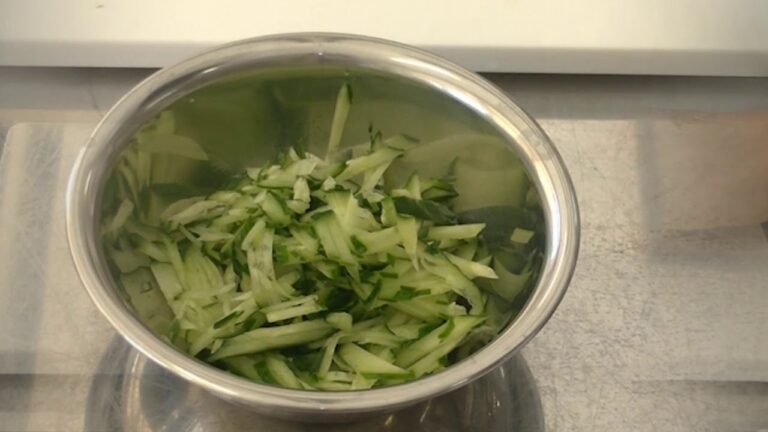 野菜をたくさん食べよう【きゅうりのナムル】