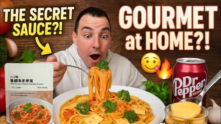 300円の無印良品のソースでグルメパスタを作ってみた…びっくりするほど美味しかった🤯🍝