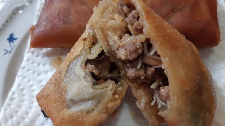 【レシピ】美味！ニンニクたっぷりサクサクの春巻き