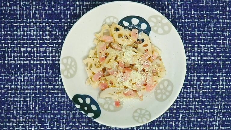 １分レシピ！れんこんの洋風きんぴら　ＪＡ水郷つくばの日本一のれんこんを使った簡単で美味しい「れんこんの洋風きんぴら」の１分レシピ動画