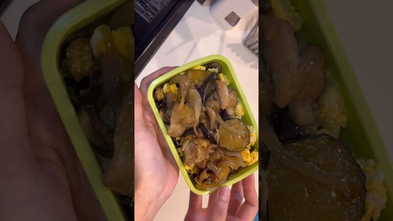 15分で作るのっけ弁当🍙　#shorts