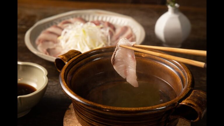 鰤しゃぶ　〆は鰤茶漬け