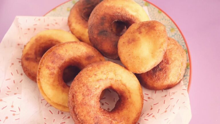 揚げ時間と分量不明のかぼちゃおからドーナツ