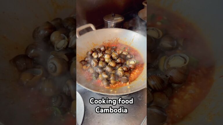 #cooking #food #cambodia #snail #with #hot #chili #long #shorts #short #feed #shortsfeed