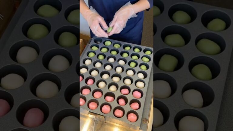 【Jiggly 3color Dango🍡】#japanesefood #もぐてれグルメ