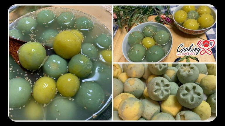 ベトナム料理|もっちりもち団子のぜんざいの作り方| Cách nấu chè trôi nước khoai lang, mềm dẻo không bị cứng