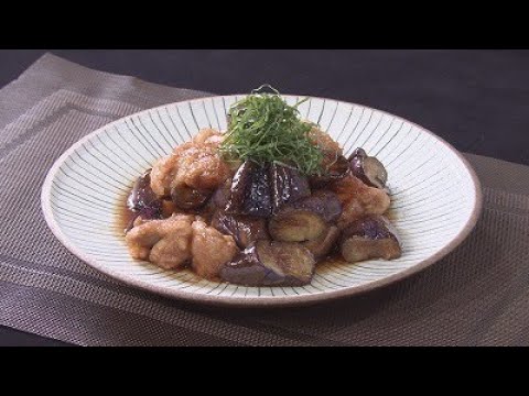 なすと鶏肉の南蛮煮