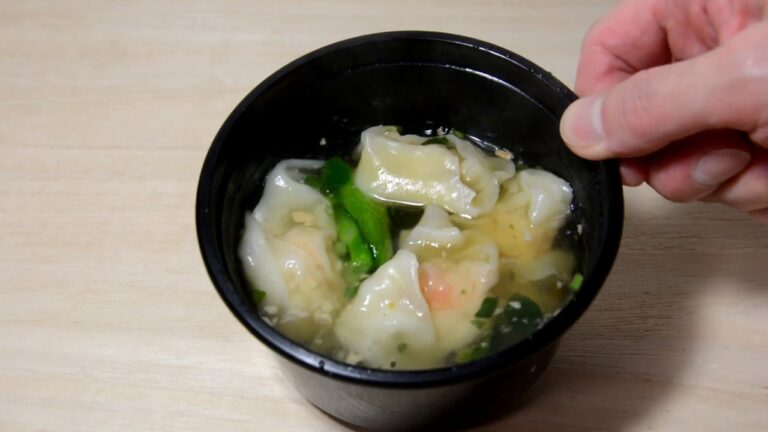 【Belajar bahasa jepang #442】Sup pangsit udang Makanan beku 海老ワンタンスープ 冷凍食品