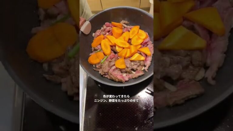 絶対美味しい！牛細切り肉のオイスターソース炒め
