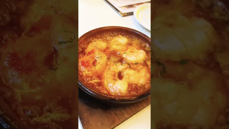 海老のアヒージョ/ shrimp ajillo