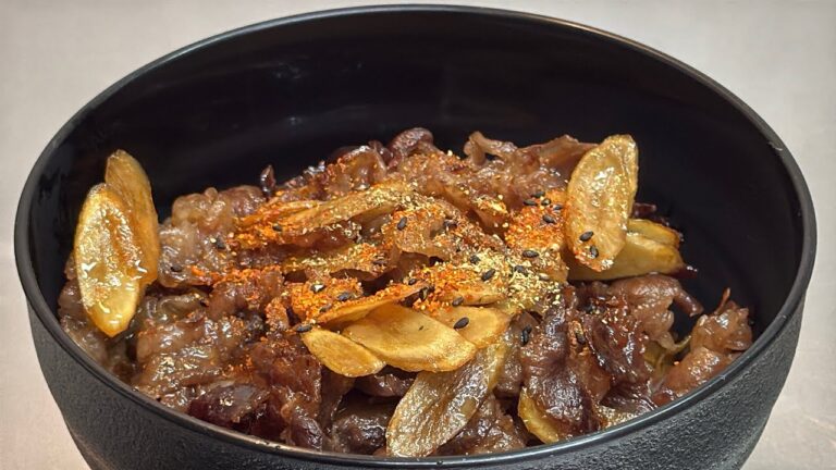 🍚ご飯泥棒！甘辛タレが絶品✨牛ごぼうしぐれ煮の作り方【和食レシピ】