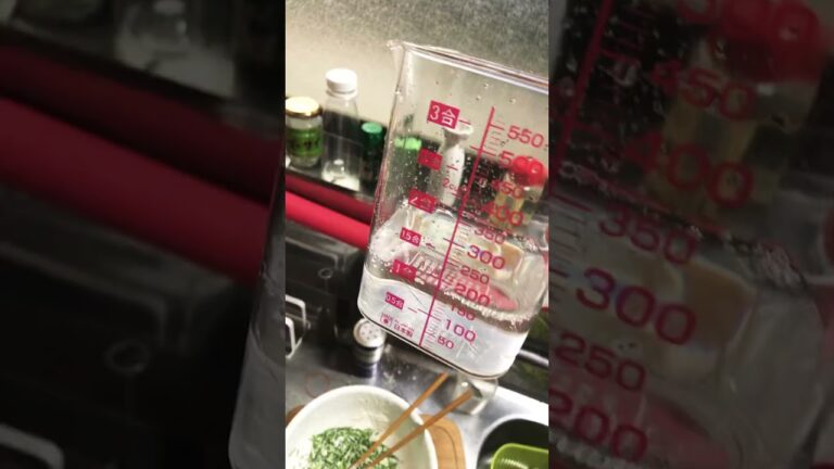 ローテンションで作るネギチヂミ