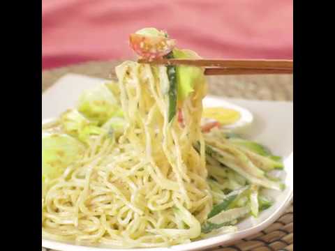 シャキシャキ野菜と食べる さっぱりラーメンサラダ ｜ moguna[モグナ]